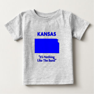 T-shirt Pour Bébé Kansas - Ce n'est pas comme le groupe