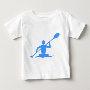 T-shirt Pour Bébé Kayak - Bleu bébé
