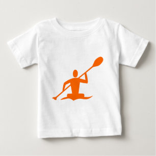 T-shirt Pour Bébé Kayak - Orange