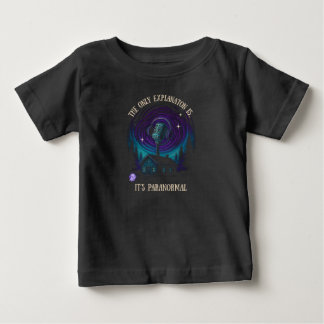 T-shirt Pour Bébé Kid's Dark Shirt, Cabin
