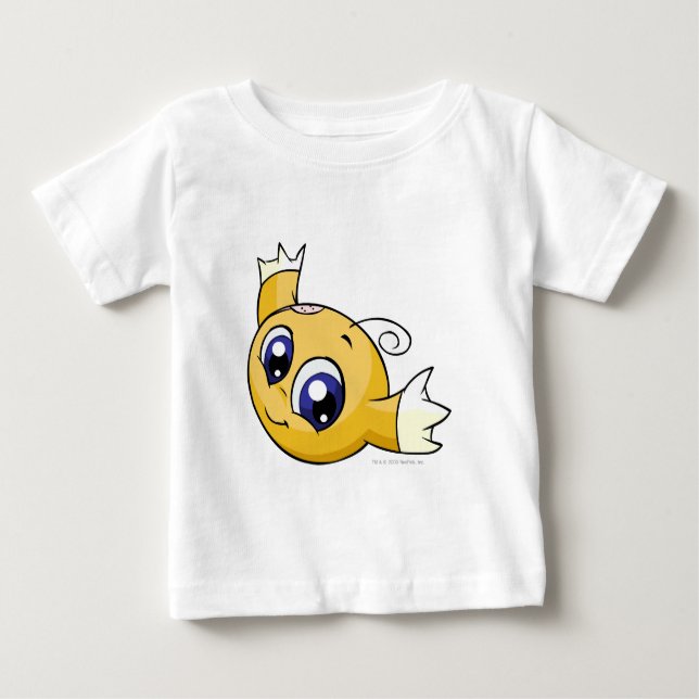 T-shirt Pour Bébé Kiko Jaune (Devant)