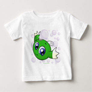 T-shirt Pour Bébé Kiko vert bruissant par le lac Kiko