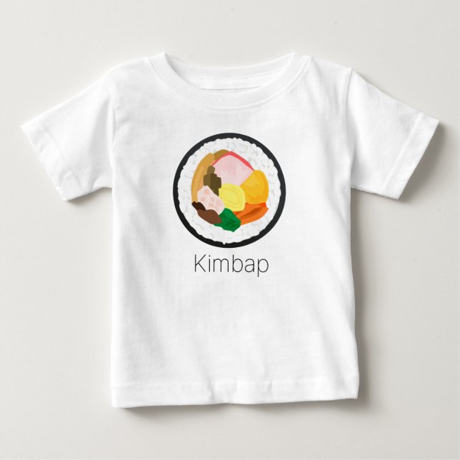 T-shirt Pour Bébé Kimbap (Devant)