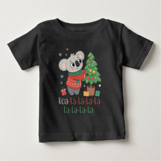 T-shirt Pour Bébé Koa La La La La Noël Enfants