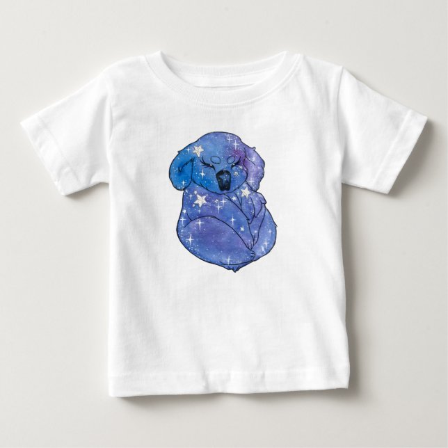 T-shirt Pour Bébé Koala nomme Sept (Devant)