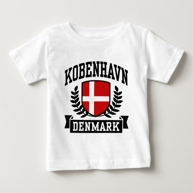 T-shirt Pour Bébé Kobenhavn (Devant)