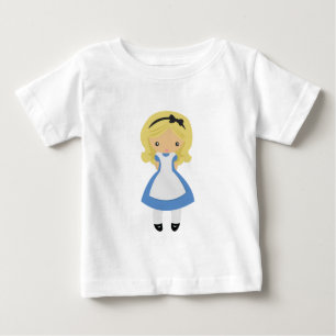 T-shirt Pour Bébé KRW Alice mignonne au pays des merveilles