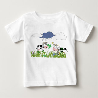 T-shirt Pour Bébé Kühe auf der Weide