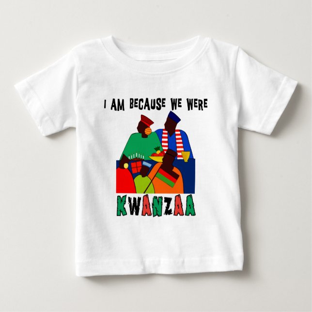 T-shirt Pour Bébé Kwanzaa (Devant)