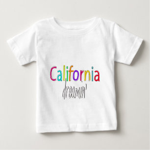 T-shirt Pour Bébé La Californie Dreamin