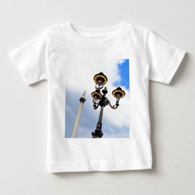 T-shirt Pour Bébé La colonne de Nelson Londres (Devant)