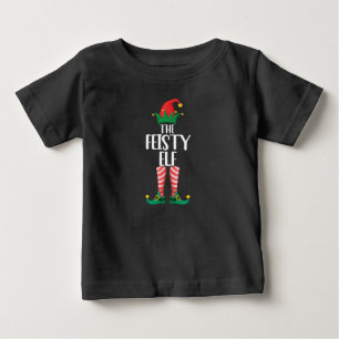 T-shirt Pour Bébé La famille d'elfes fougueux ensemble pour Noël