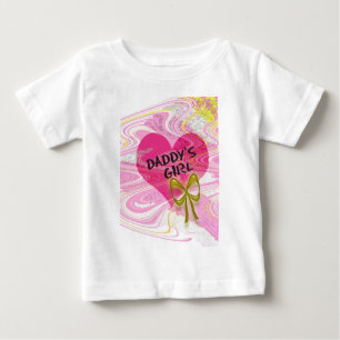 T-shirt Pour Bébé La fille de papa
