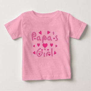 T-shirt Pour Bébé La fille de papa