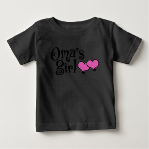 T-shirt Pour Bébé La fille d'Oma