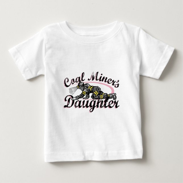 T-shirt Pour Bébé la fille du mineur (Devant)