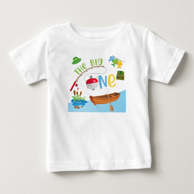 T-shirt Pour Bébé La grande chemise d'anniversaire (Devant)