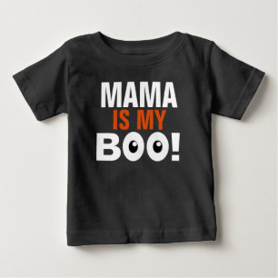T-shirt Pour Bébé La maman est ma huent