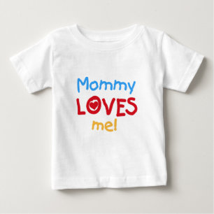 T-shirt Pour Bébé La maman m'aime