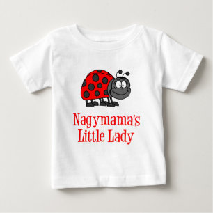 T-shirt Pour Bébé La petite dame de Nagymama