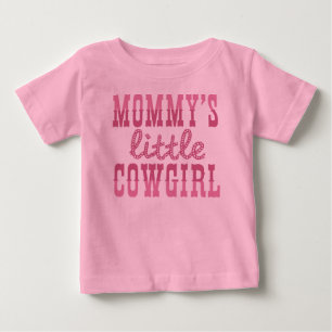 T-shirt Pour Bébé La petite fille de maman