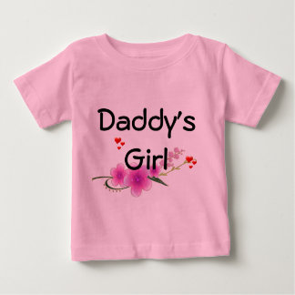 T-shirt Pour Bébé La petite fille de papa à manches longues