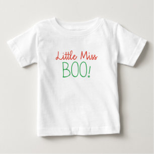 T-shirt Pour Bébé La petite Miss Boo Cute Halloween