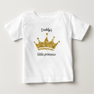 T-shirt Pour Bébé La petite princesse de papa