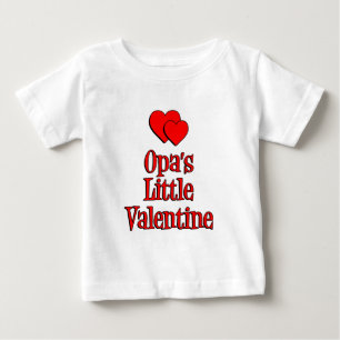 T-shirt Pour Bébé La petite Saint-Valentin d'Opa