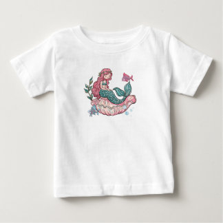 T-shirt Pour Bébé La petite sirène