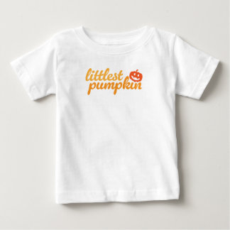 T-shirt Pour Bébé La Plus Petite Citrouille - Saison d'Halloween