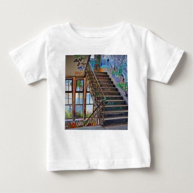 T-shirt Pour Bébé La Promenade (Devant)