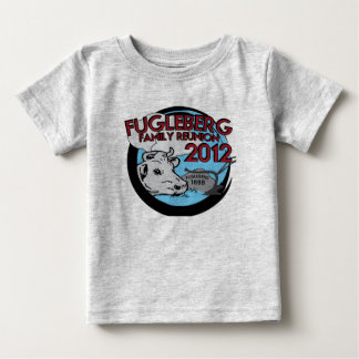 T-shirt Pour Bébé La Réunion de famille de Fugleberg 2012