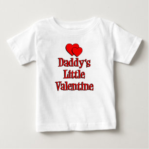 T-shirt Pour Bébé La Saint Valentin de papa