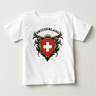 T-shirt Pour Bébé La Suisse