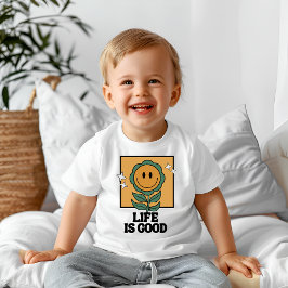T-shirt Pour Bébé La vie est bonne