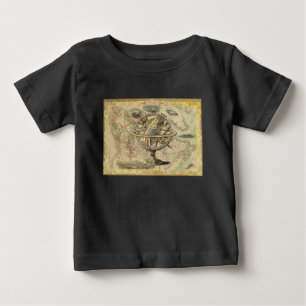 T-shirt Pour Bébé La vieille Amérique britannique Explorez la carte 