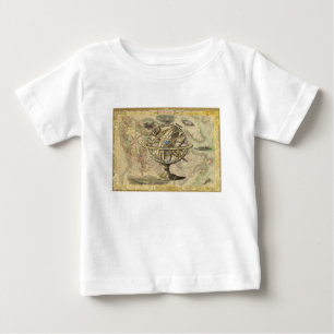 T-shirt Pour Bébé La vieille Amérique britannique Explorez la carte 