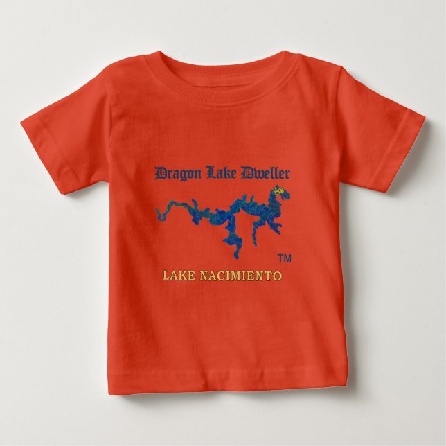 T-shirt Pour Bébé Lac Dragon Lac Dweller Nacimiento (Devant)