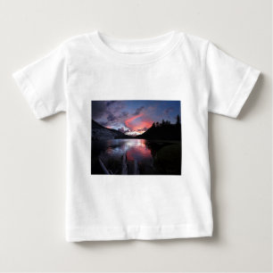T-shirt Pour Bébé Lac Merced Sunset - Yosemite - Californie