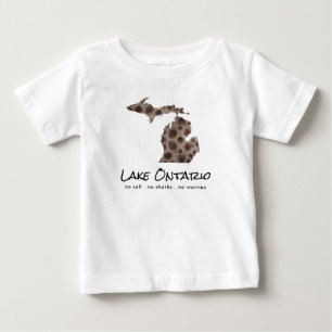 T-shirt Pour Bébé Lac Ontario - humour - Pierre de Petoskey