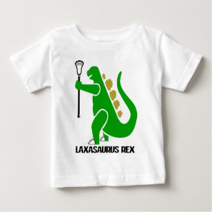 T-shirt Pour Bébé Lacrosse_Designs_LaxasaurusRex