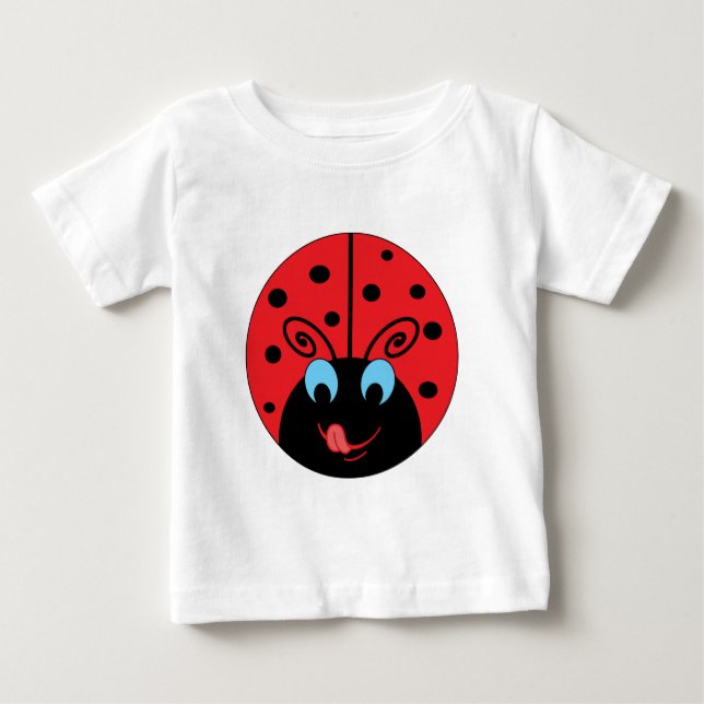 T-shirt Pour Bébé Ladybug (Devant)