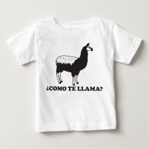 T-shirt Pour Bébé Lama de Como Te