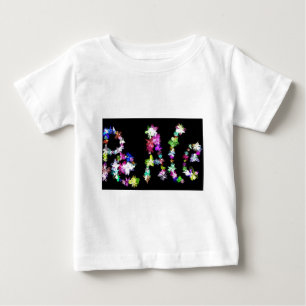 T-shirt Pour Bébé L'amour de la paix et l'unité