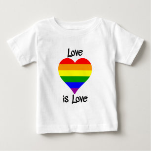 T-shirt Pour Bébé L'amour est amour