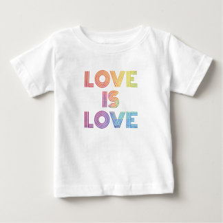 T-shirt Pour Bébé L'amour est l'amour| Grandes surfaces modernes