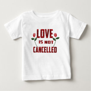 T-shirt Pour Bébé L'amour n'est pas annulé