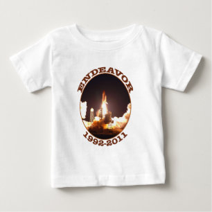 T-shirt Pour Bébé Lancement final de la navette spatiale Endeavor