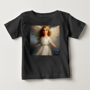 T-shirt Pour Bébé L'Ange de Noël 2